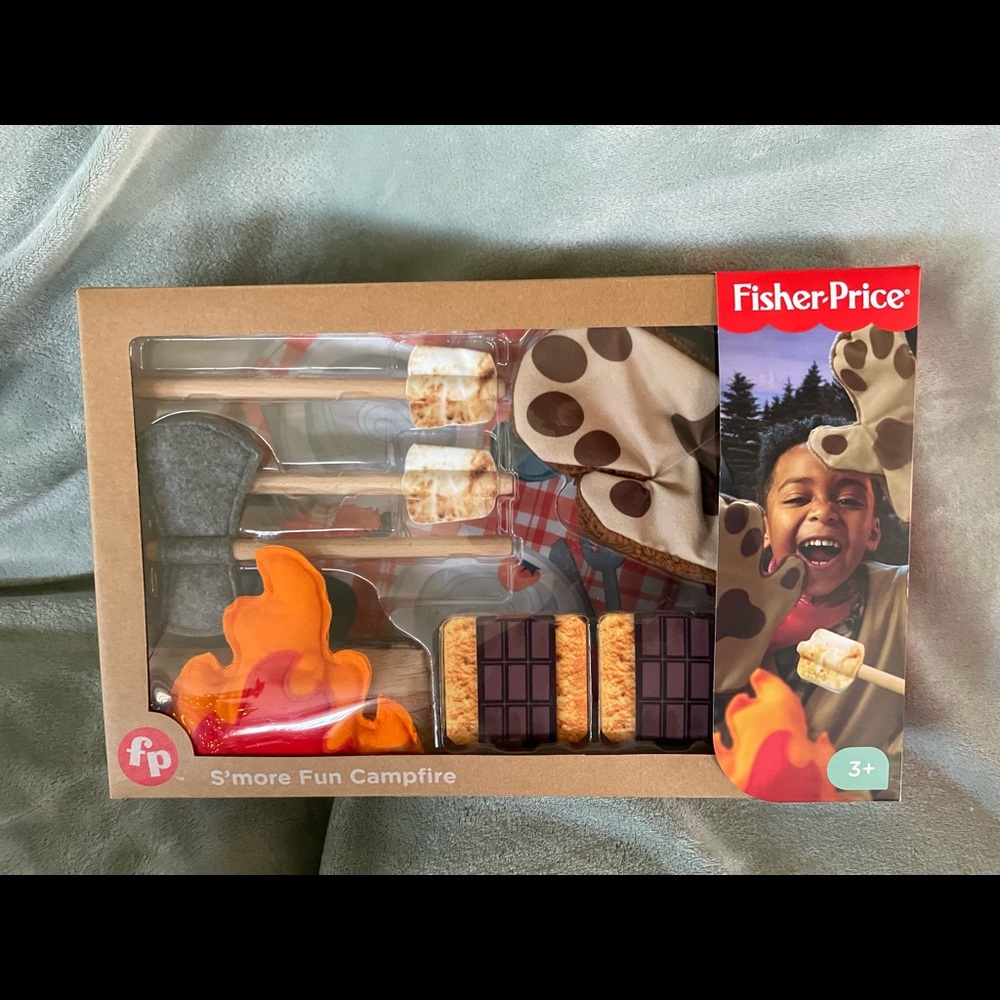 Fisher price s’mores fun campfire set- brand new in box